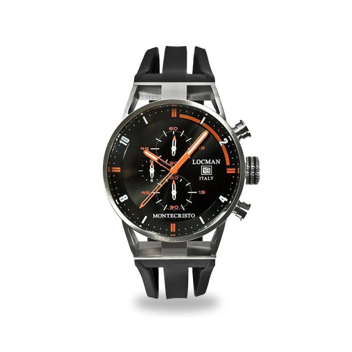 Locman Cronografo Uomo al Quarzo Montecristo 051000BK Nero