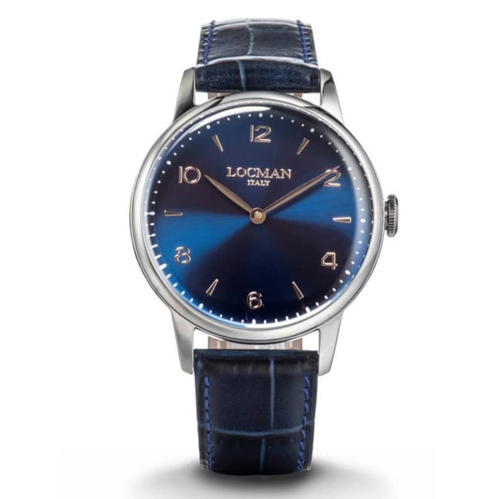 Locman Man's Watch at the Quartz 1960 0251A02R Blue