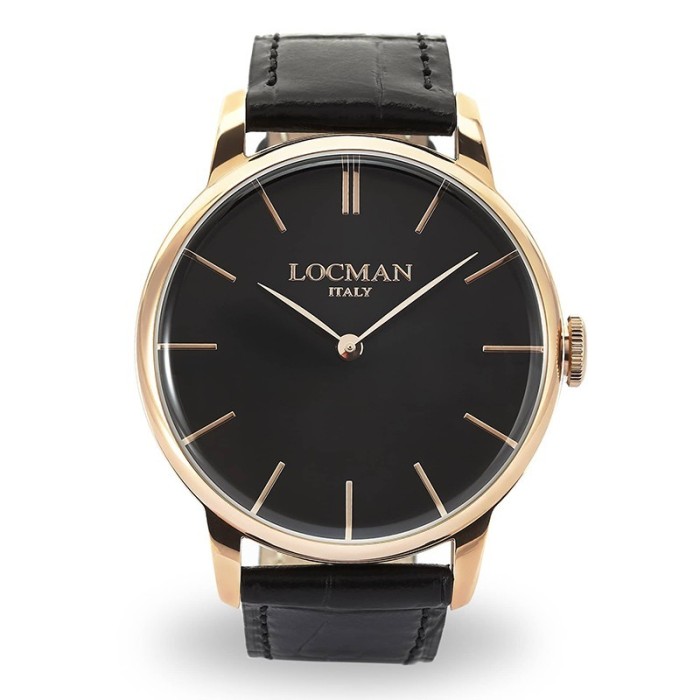 Locman Orologio Uomo al Quarzo 1960 0251V09 Nero