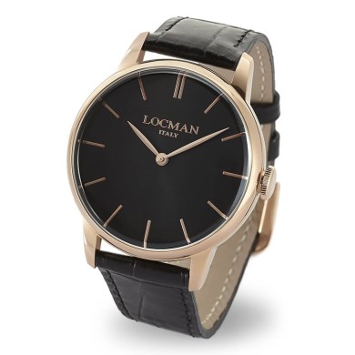 Locman Quartz Men's Watch 1960 0251A02R Black