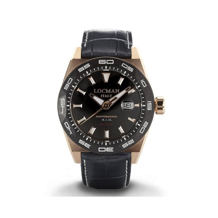 Locman Automatic Men's Watch Stealth 300 MT 0215V5 Black