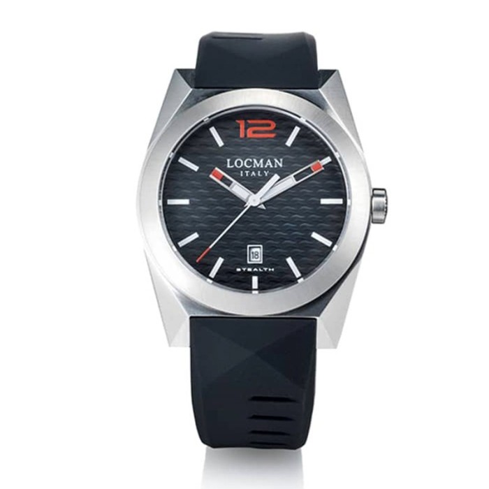 Locman Quartz Men's Watch Stealth 0810A01S Black