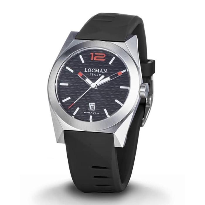 Locman Orologio Uomo al Quarzo Stealth 0810A01S Nero