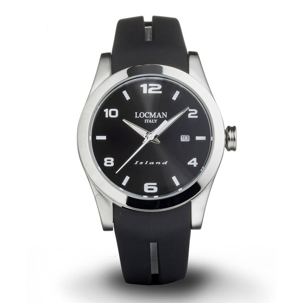 Locman Orologio Uomo al Quarzo Island 0613A01S Nero