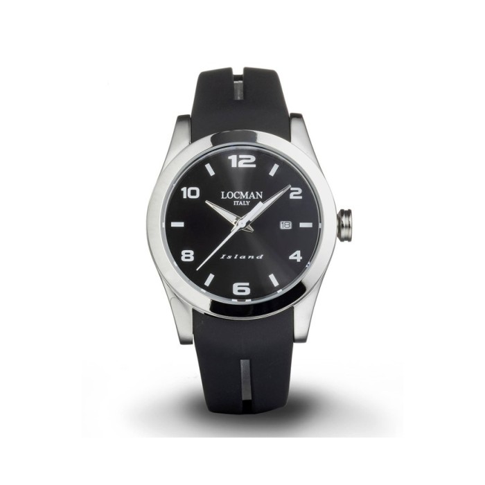 Locman Quartz Men's Watch Island 0613A01S Black
