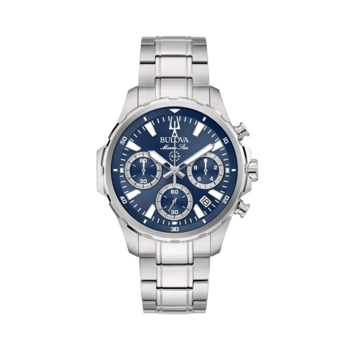 Men's Quartz Chronograph Bulova Marine Star 96B466