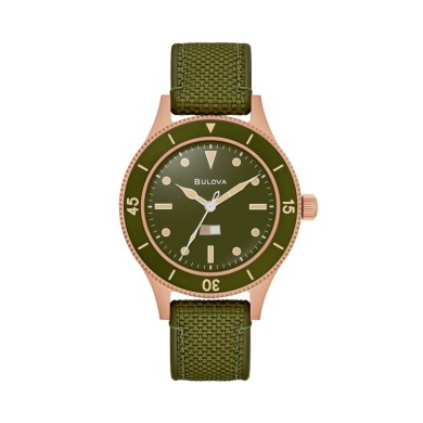 Orologio da uomo automatico Bulova Military Ships 98A324