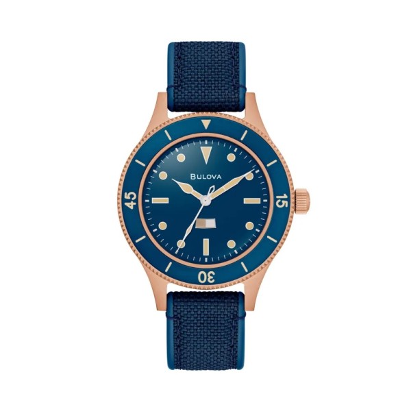 Orologio da uomo automatico Bulova Military Ships Bronze 98A325