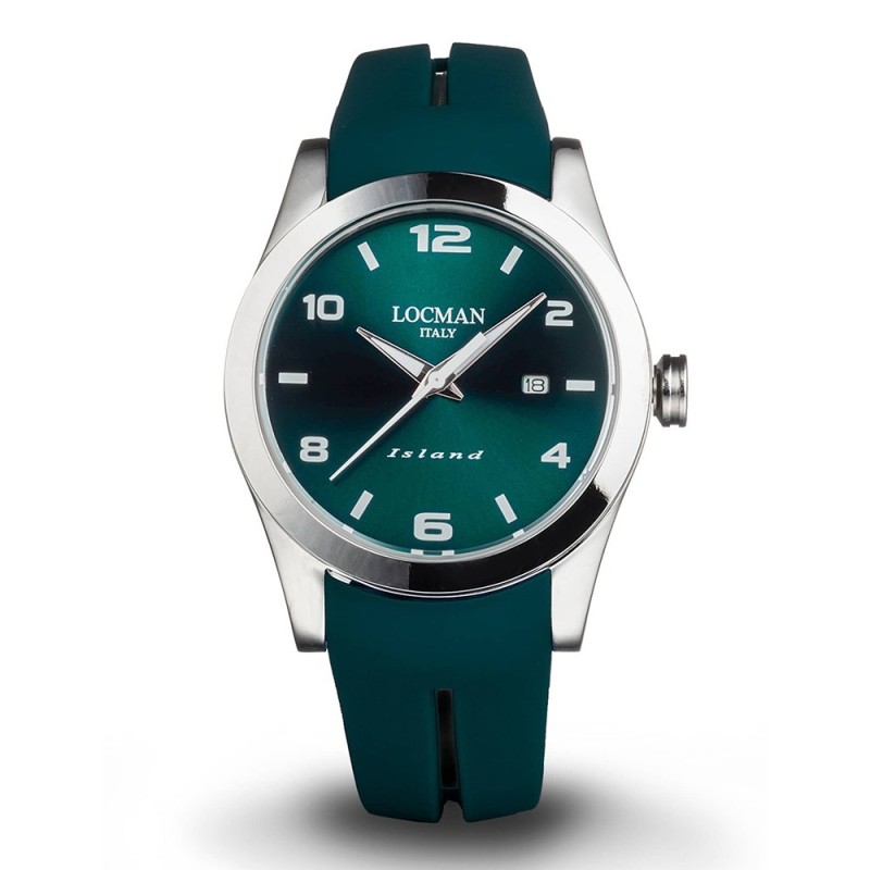 Locman Orologio Uomo al Quarzo Island 0613A19S Verde petrolio