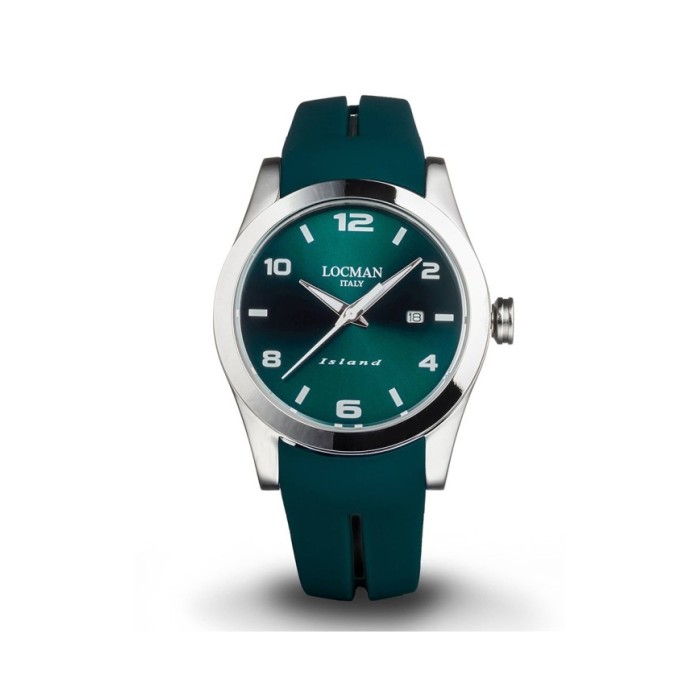 Locman Orologio Uomo al Quarzo Island 0613A19S Verde petrolio