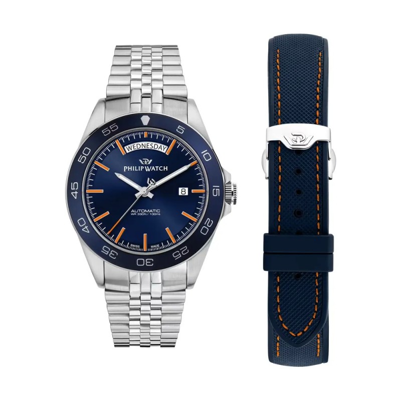 Men's Watch Automatic Philip Watch Caribe Sport R8223597114