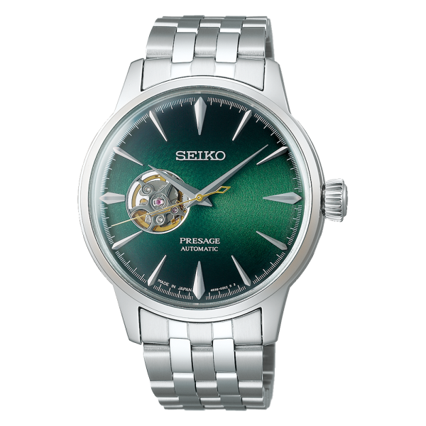 Seiko Orologio Uomo Automatico Presage SSA441J1 Verde