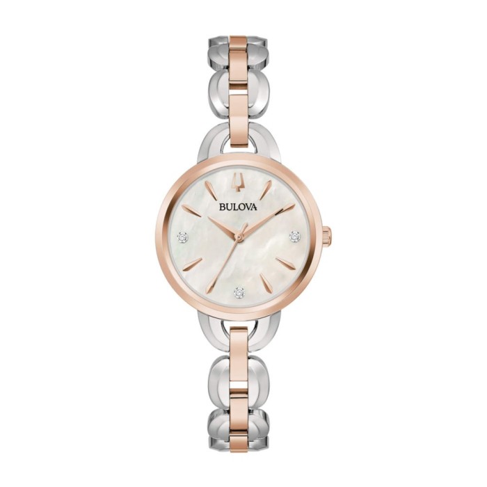 Quartz women's watch Bulova Classic Diamonds 98p210