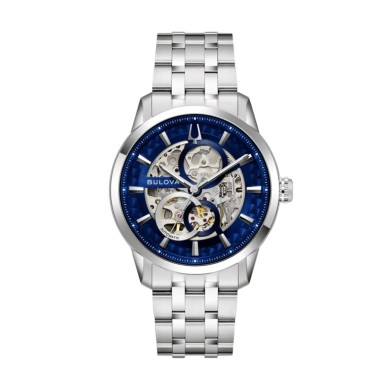 Orologio da uomo automatico Bulova Sutton Skeleton 96A331