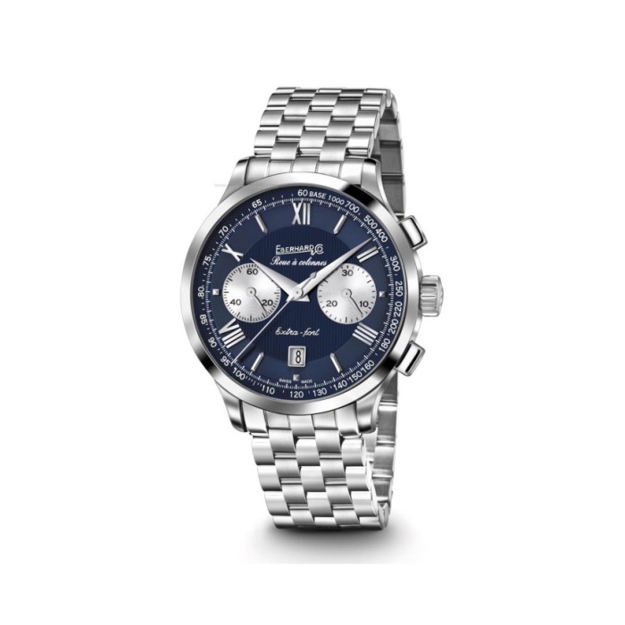 Eberhard & Co Men's Watch Automatic Extra-Fort 31956.9CA Blue