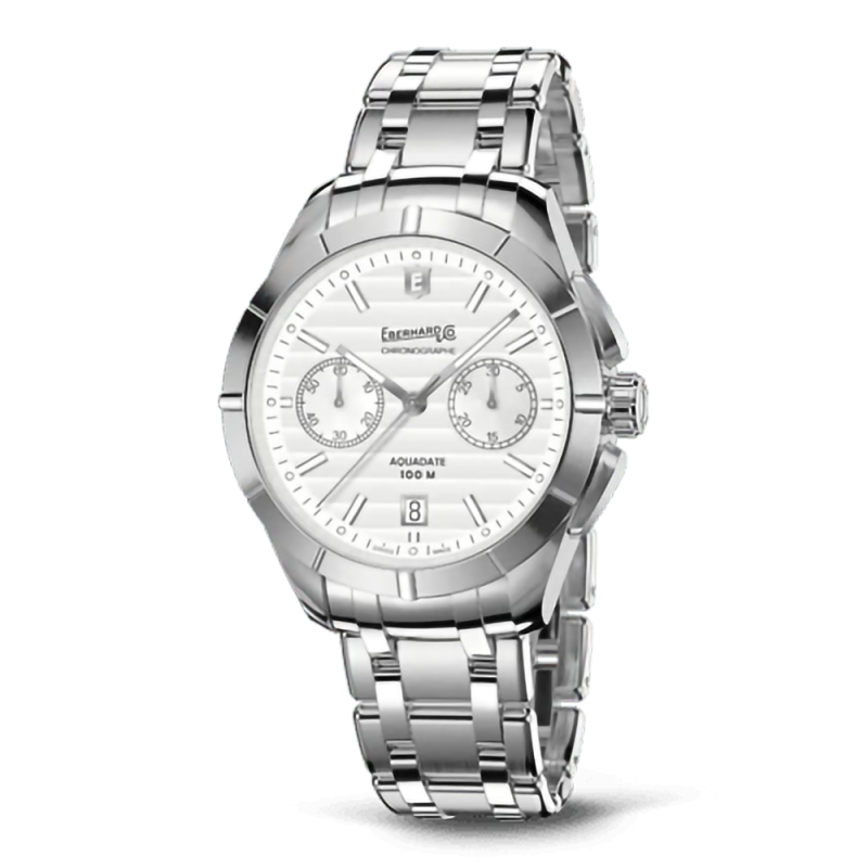 Eberhard & Co Men's Chronograph Aquadate Chrono 31071.01CA Silver