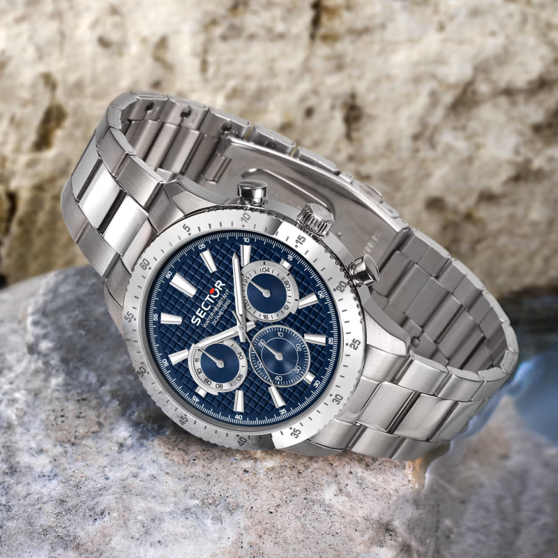 Sector  Quartz Men's Chronograph 270 R3253578022 Blue