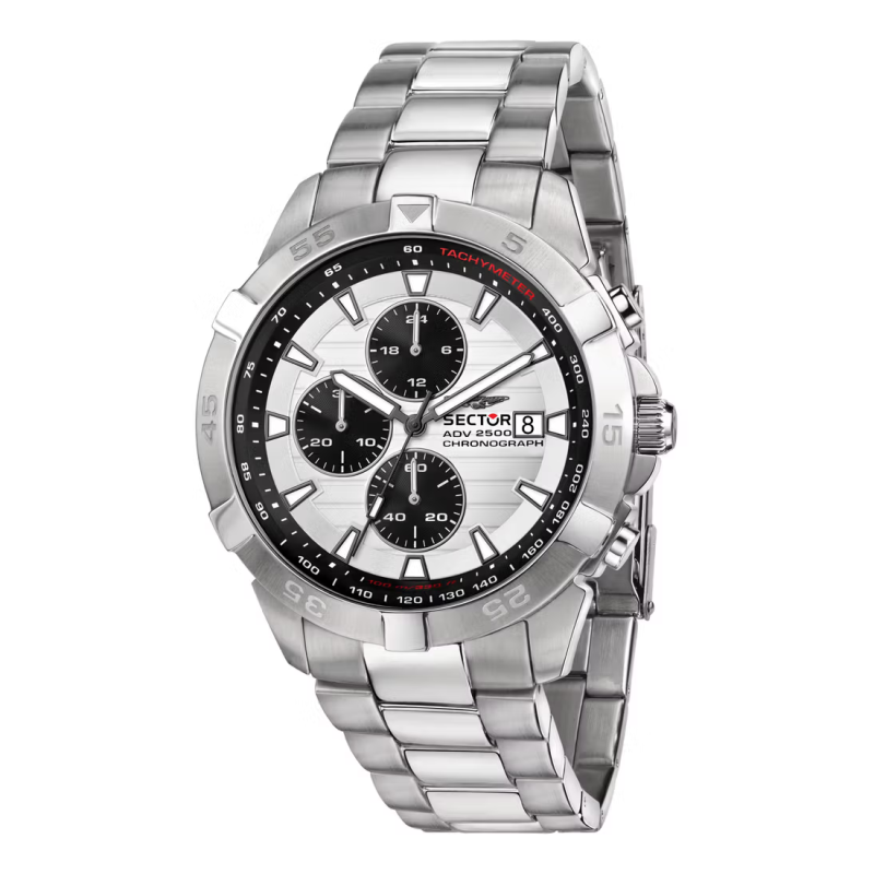 Sector Cronografo Uomo al Quarzo ADV2500 R3273643005 Argento