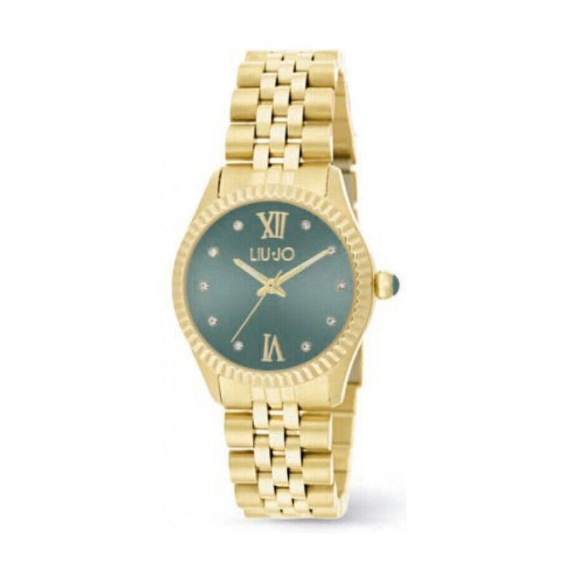 Liu Jo Women's Quartz Watch Tiny TLJ2136 Gold and Green
