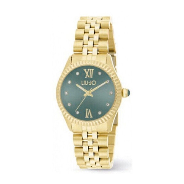 Liu Jo Orologio Donna al Quarzo Tiny TLJ2136 Gold e verde