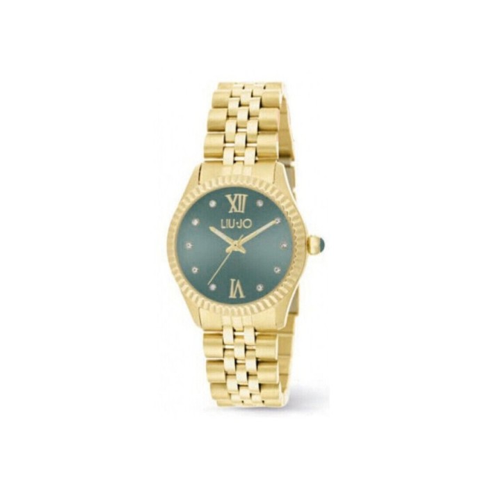Liu Jo Women's Quartz Watch Tiny TLJ2136 Gold and Green