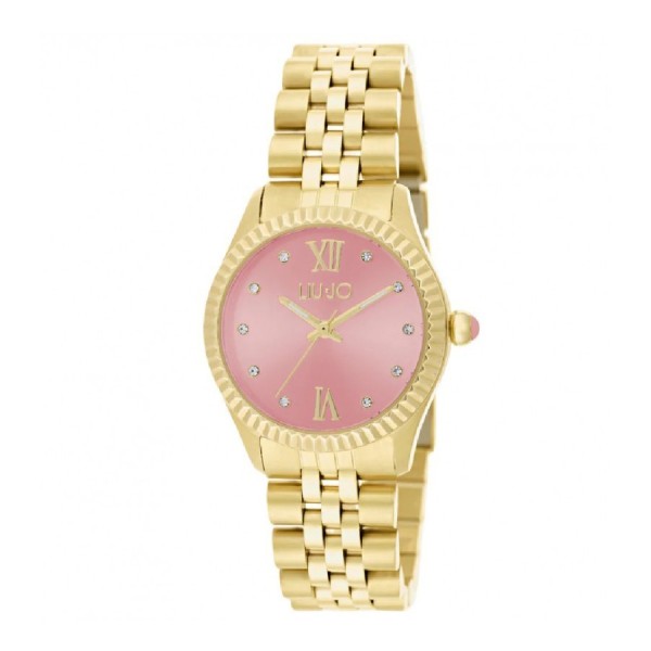Liu Jo Orologio Donna al Quarzo Tiny TLJ2137 Gold e Rosa