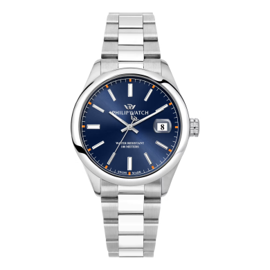 Philip Watch Men's Watch at the Quarzo Caribe R8253597095 Blue