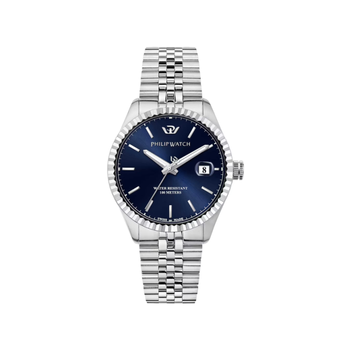 Philip Watch Men's Watch at the Quarzo Caribe R8253597077 Blue