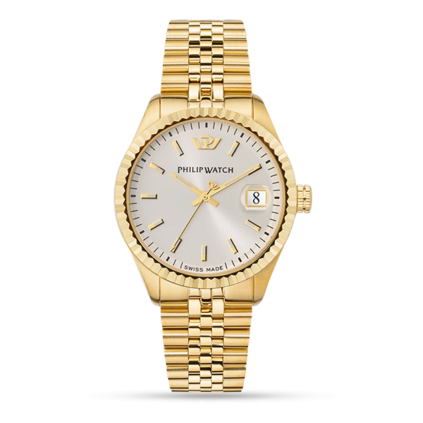 Philip Watch Orologio Uomo/Donna al Quarzo Caribe R8253597087 Avorio