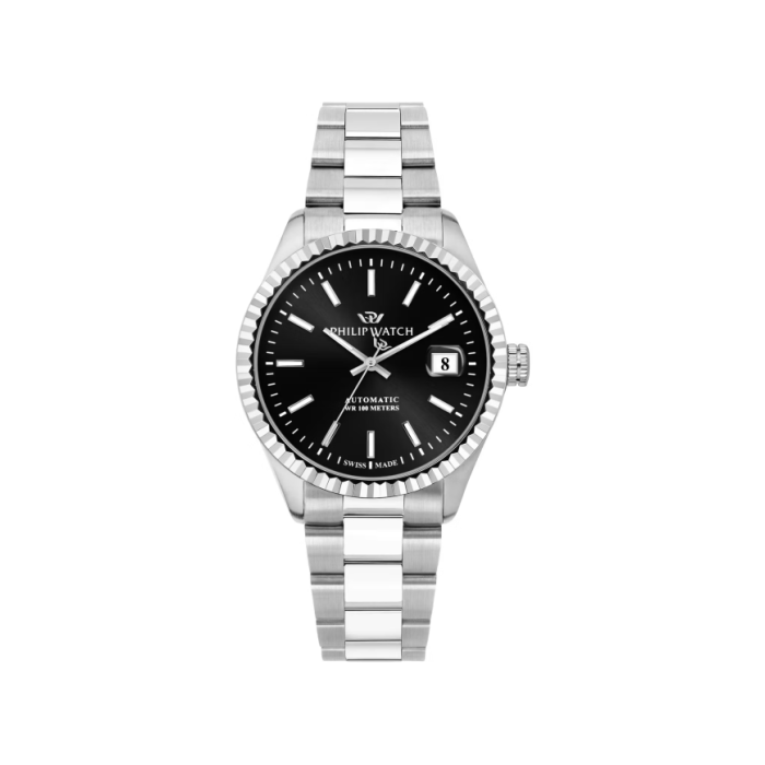 Philip Watch Men's Watch Automatic Caribe R8223597029 Black