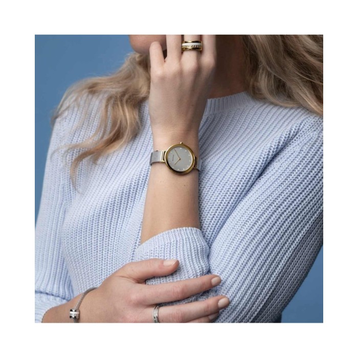 Bering Ladies Quartz Watch Classic 12034-010 Silver