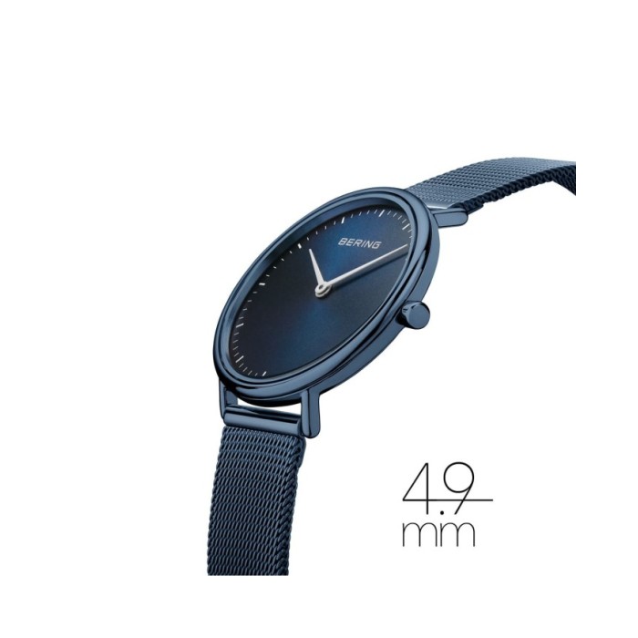 Bering Orologio Donna al Quarzo Ultra Slim 15729-397 Blu