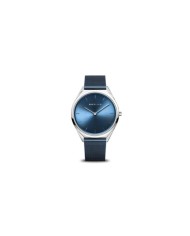 Bering Men's Ultra Slim Quartz Watch 17039-307 Blue