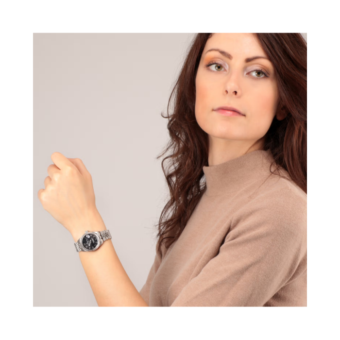 Philip Watch Women's Quartz Watch Caribe R8253597597 Black