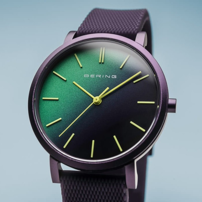 Bering Orologio Uomo al Quarzo True Aurora 16934-999 Verde Bering Orologio Uomo al Quarzo True Aurora 16934-999 Verde