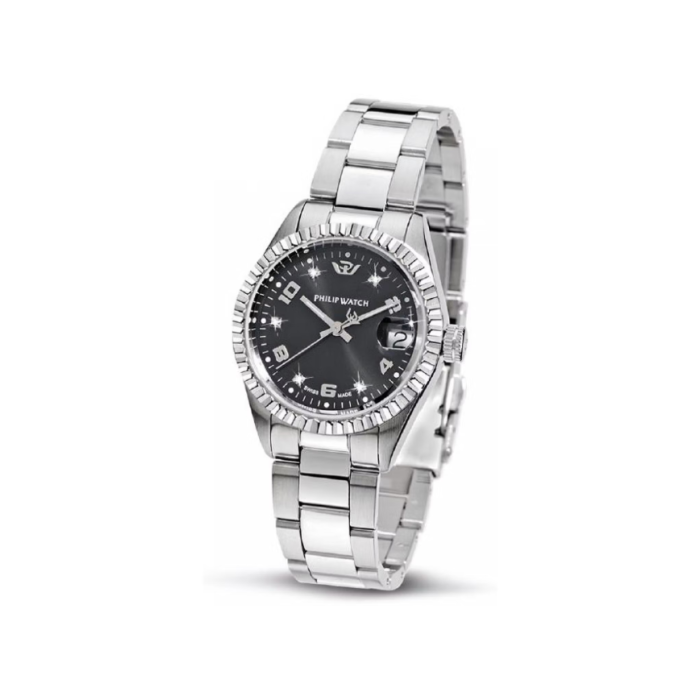 Philip Watch Orologio Donna al Quarzo Caribe R8253597593 Nero Philip Watch Orologio Donna al Quarzo Caribe R8253597593 Nero