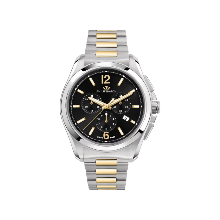 Philip Watch Men's Chronograph at the Amalfi Quartz R8273618004 Black