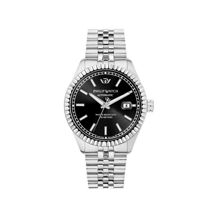 Philip Watch Automatic Men's Watch Caribe R8223597023 Black