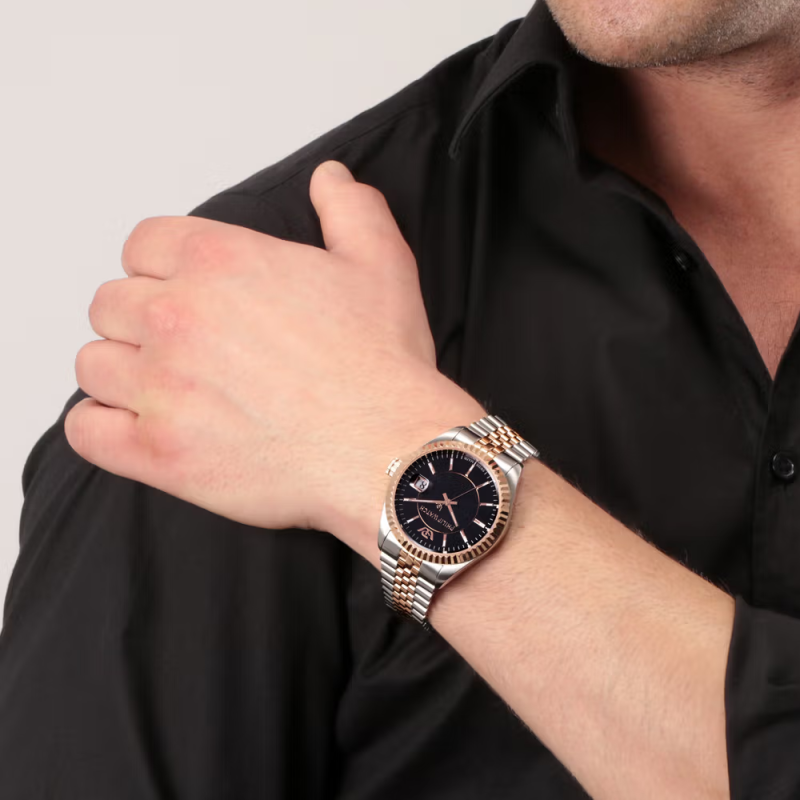 Philip Watch Orologio Uomo al Quarzo Caribe R8253597085 Nero