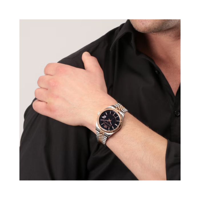 Philip Watch Quartz Men's Watch Caribe R8253597085 Black