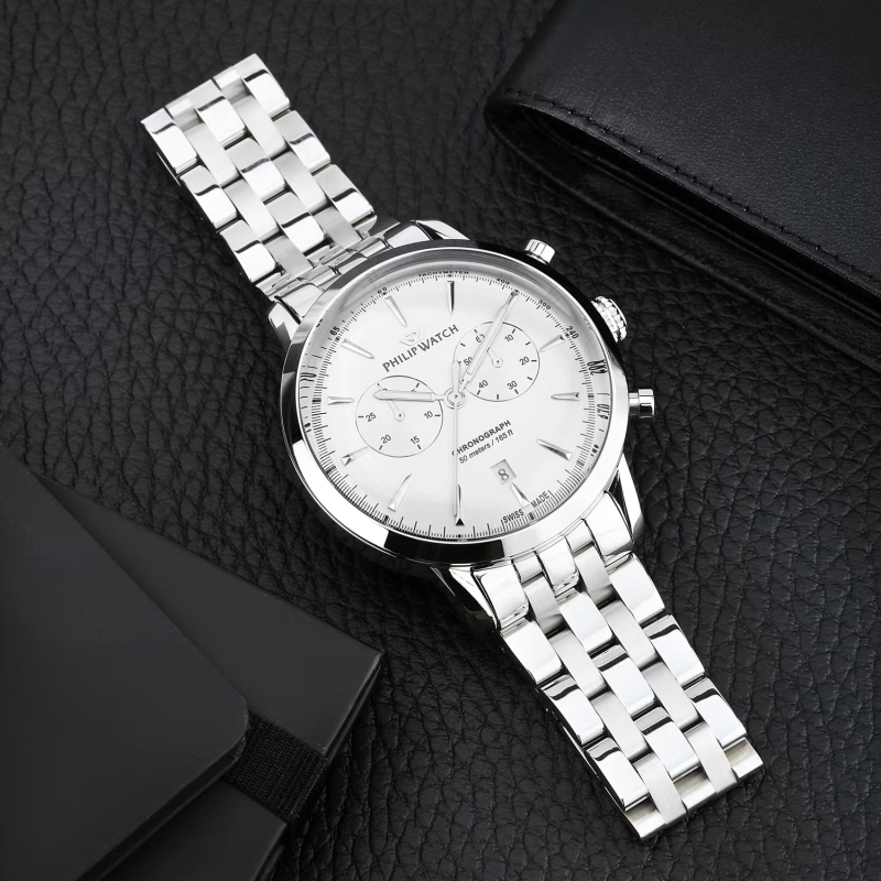 Philip Watch Cronografo Uomo al Quarzo Sunray R8273680002