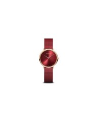 Bering Orologio Donna al Quarzo Ultra Slim 15729-363 Rosso Bering Orologio Donna al Quarzo Ultra Slim 15729-363 Rosso