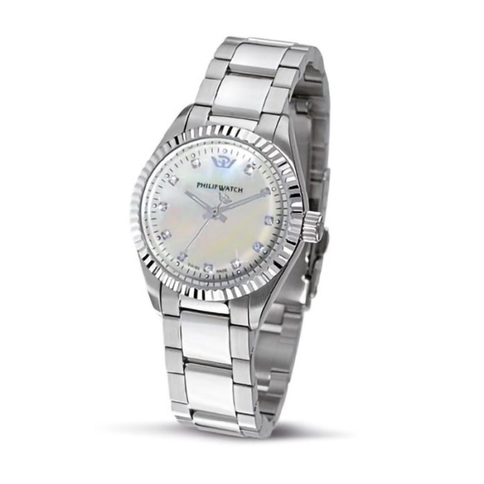 Philip Watch Orologio Donna al Quarzo Diamonds R8253597523 Madreperla
