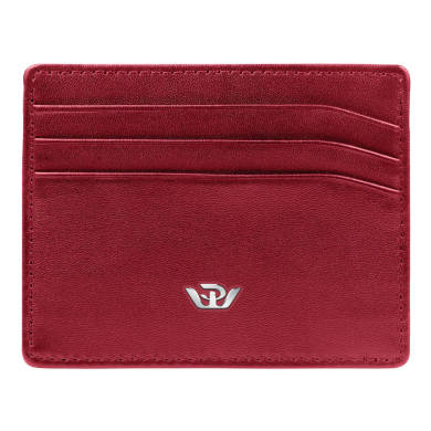 Philip Watch Men's Leather Card Holder SW82USS2303 Red
