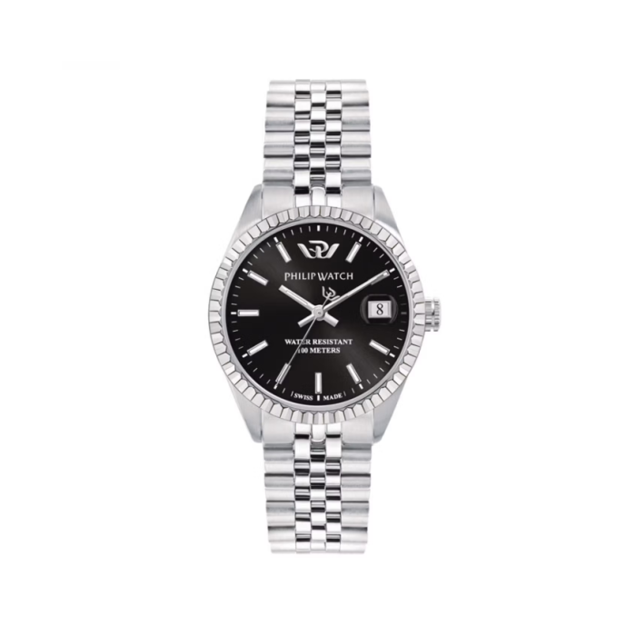 Philip Watch Quartz Women's Watch Caribe R8253597586 Black