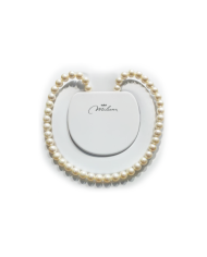 Miluna PCL4202V oriental white pearl necklace