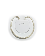 Necklace of white pearls of the Orient Miluna PCL4198V