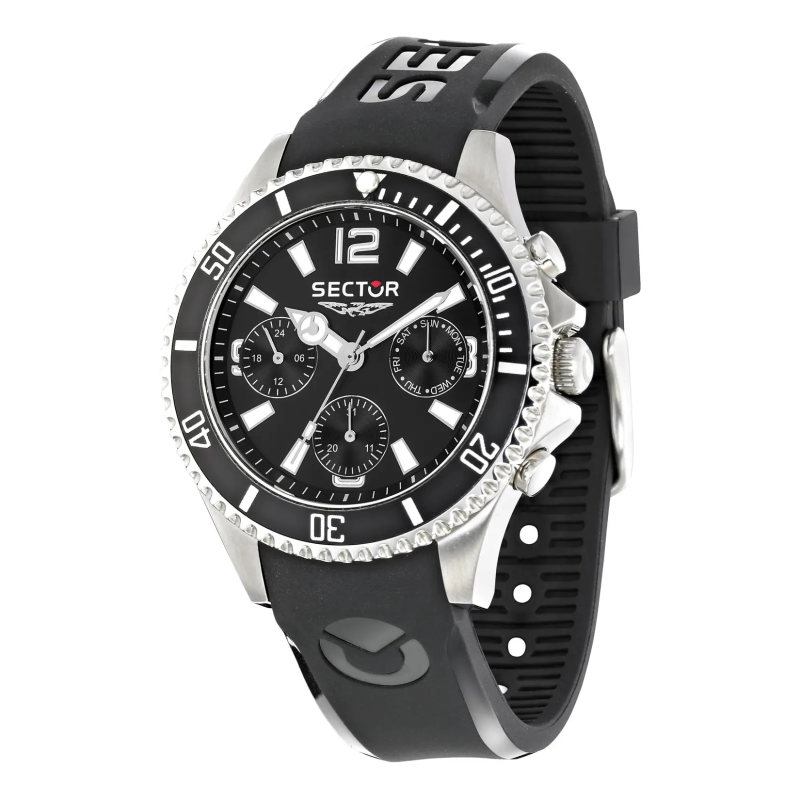Cronografo uomo al quarzo Sector 230 R3251161046 Nero