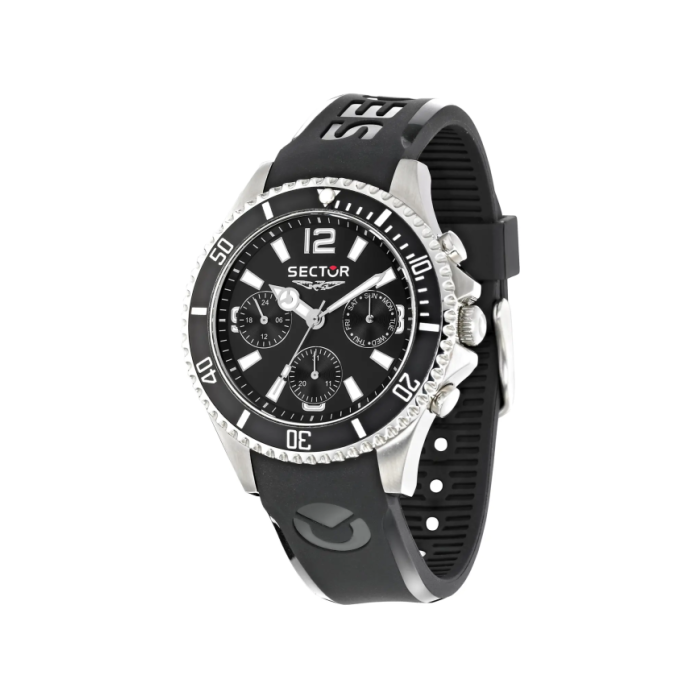 Cronografo uomo al quarzo Sector 230 R3251161046 Nero