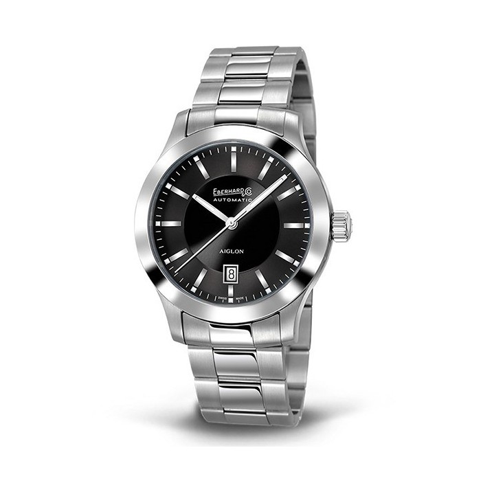 Eberhard & Co Man's watch Aiglon Grande Taille 41030.SE CP black